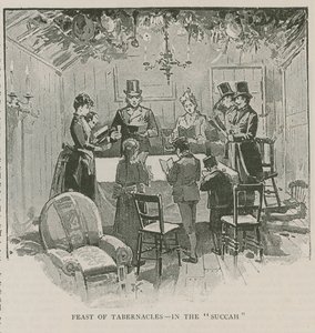 Fête des Tabernacles - dans la Soukka - English School