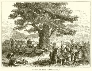 Fête sur la prairie de mai - English School