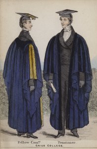 Commun Fellow, Pensionnaire, Gaius College - English School