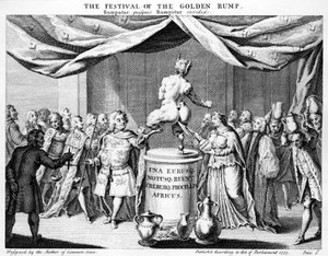 Festival de la Croupe Dorée, 1737 - English School