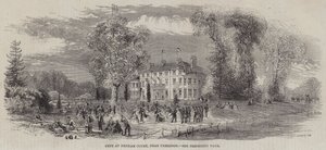 Fête à Denham Court, près d