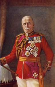 Maréchal Sir John French (lithographie couleur)