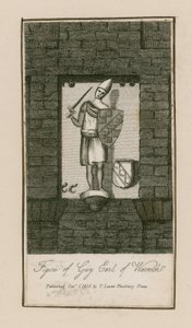 Figure de Guy, comte de Warwick (gravure)