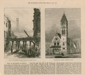 Incendie dans les bâtiments de Beaufort - English School