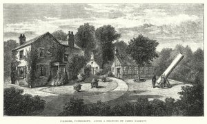 Au coin du feu, Patricroft (gravure) - English School