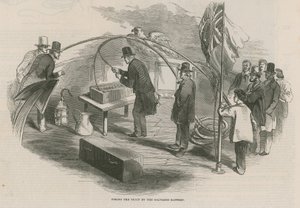 Allumage de la mèche par la batterie galvanique - English School