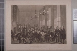 Première réunion chartiste, British Coffee House sur Cockspur Street, 1839