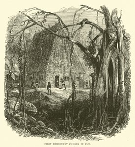 Première église missionnaire aux Fidji - English School