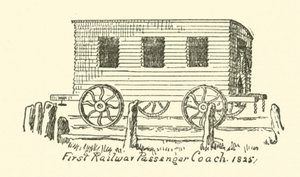 Première voiture de chemin de fer pour passagers - English School