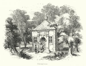 Maison de Pêche (gravure) - English School