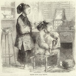 Coiffure à la théière - English School