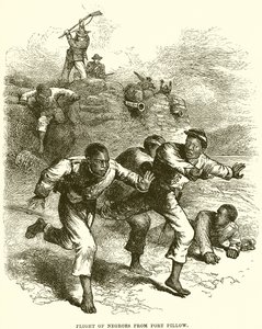Fuite des nègres de Fort Pillow - English School