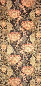 Floral, conçu par The Silver Studio pour le détaillant Richard Stanway