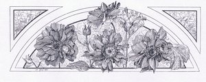 Motifs floraux, du Magazine of Art 1893, Cassell and Company, 1893 - English School