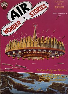 Soucoupe volante - dans "Air Wonder Stories", nov. 1929 - English School
