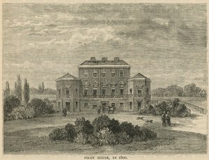 Foley House en 1800 - English School