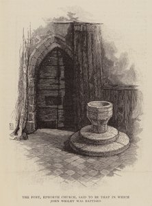 Fonts baptismaux à St Andrew
