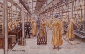 De la nourriture pour les armes (lithographie couleur) - English School
