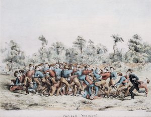 Foot-ball, The Rosh, 1857 - English School