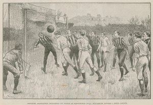 Match de la Football Association Challenge Cup au Kennington Oval