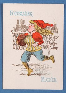 Mère footballer, carte d