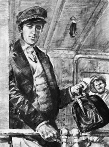 Pendant des années, Joseph Conrad a navigué autour des océans du monde dans la marine marchande britannique - English School