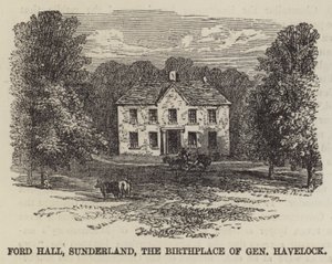 Ford Hall, Sunderland, lieu de naissance du général Havelock - English School