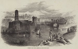 Ports de maïs étrangers, Marseille (gravure) - English School