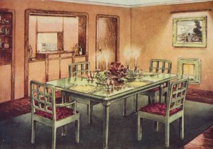 Salle à manger formelle - English School