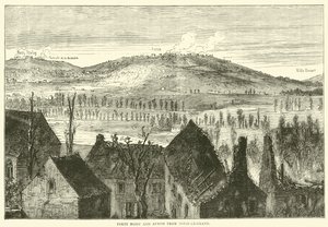 Forts Noisy et Avron depuis Noisy-le-Grand, janvier 1871 - English School