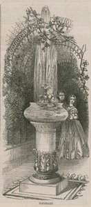 Fontaine à une exposition des arts utiles - English School