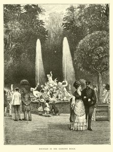 Fontaine dans le Giardino Reale - English School