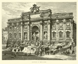 Fontaine de Trevi, Rome - English School