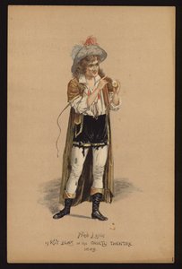 Fred Leslie, acteur et chanteur anglais - English School