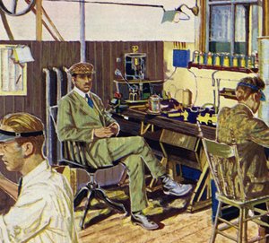 Fred Royce a créé une usine pour fabriquer du matériel électrique - English School