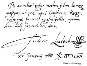 Frederic Lindenbrog - English School