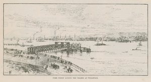 Ferry gratuit sur la Tamise à Woolwich