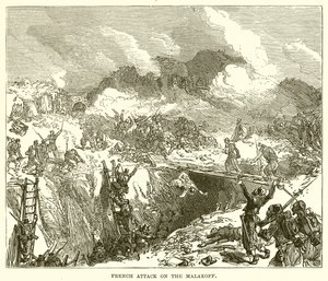 Attaque Française sur le Malakoff - English School