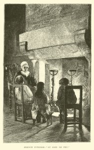 Intérieur français, Au Coin du Feu - English School