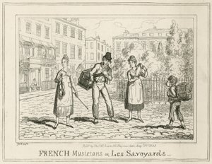 Musiciens français ou Les Savoyards