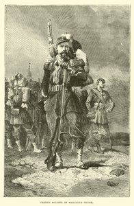 Soldat français en ordre de marche - English School