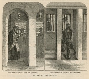 Amis rendant visite aux prisonniers - English School