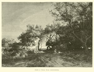 Depuis une villa près de Bordighera - English School