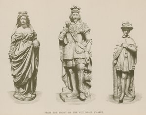 Depuis le devant de la chapelle de Guildhall - English School