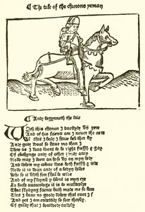 De la deuxième édition des Contes de Canterbury de Chaucer imprimée par Caxton - English School