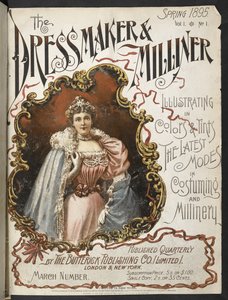 Couverture. La Couturière et la Modiste. 1895 - English School