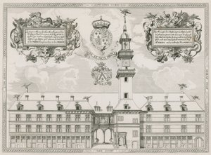 Élévation de face du Royal Exchange, Londres