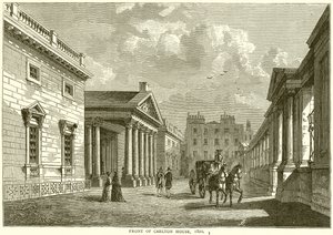 Façade de Carlton House, 1820 - English School