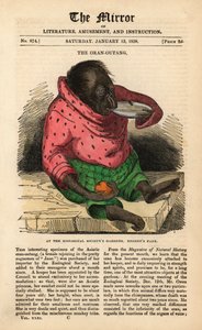 Première page du Mirror du 13 janvier 1838 célébrant l