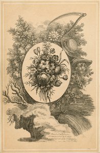 Frontispice pour The New Family Herbal par Matthew Robinson - English School